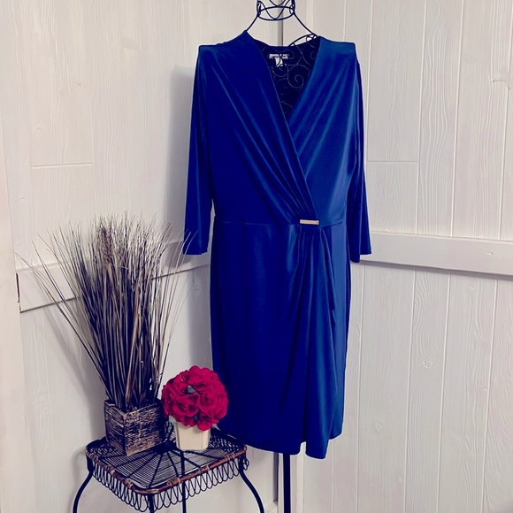 Charter Club cross front midi dress - Picture 1 of 1